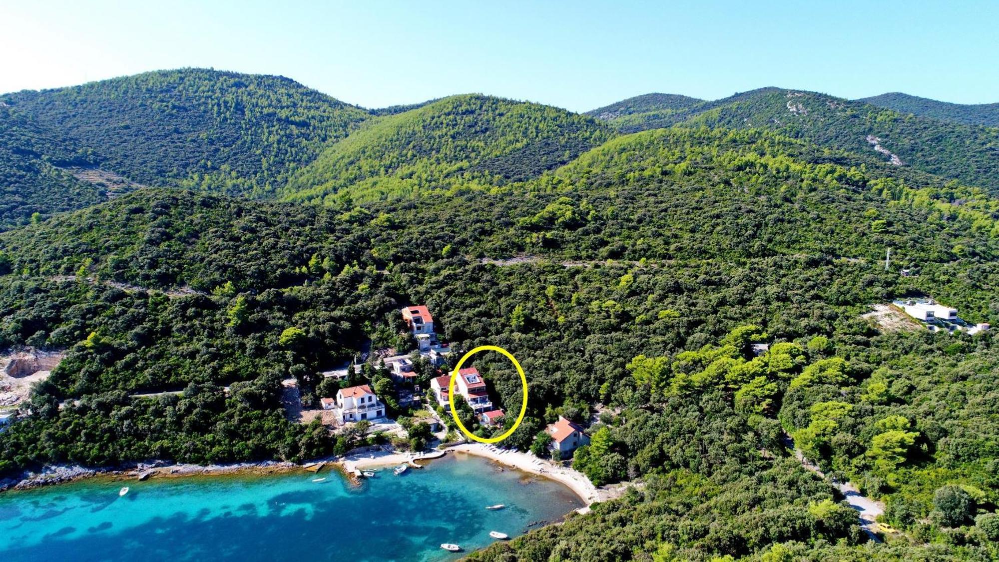 Apartments Villa Cebalo-Korcula Zrnovo Værelse billede